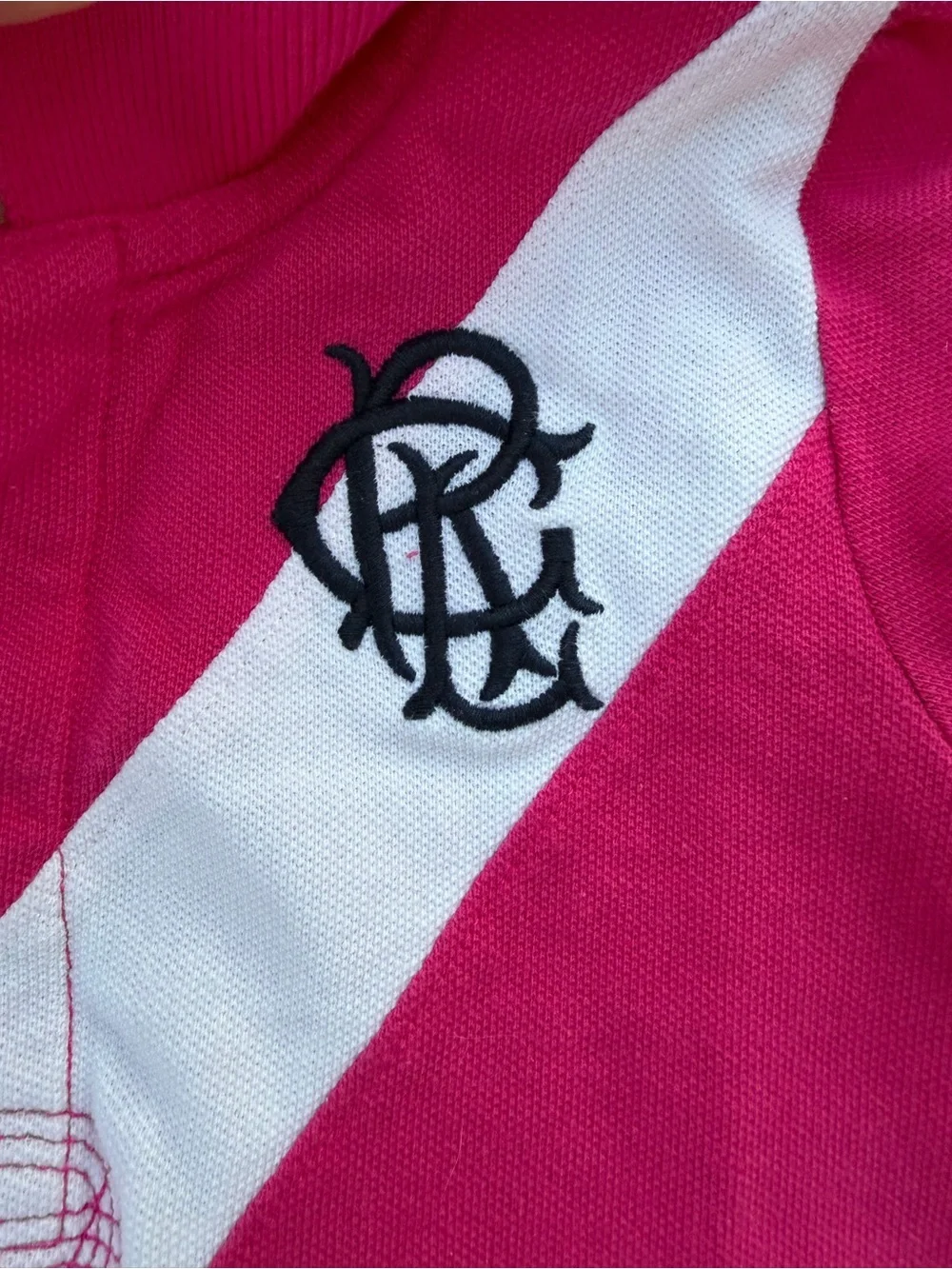 Ralph Lauren Preppy Rugby Tennis Prep Baby Dress Pink Polo 24 Months Crest Logo